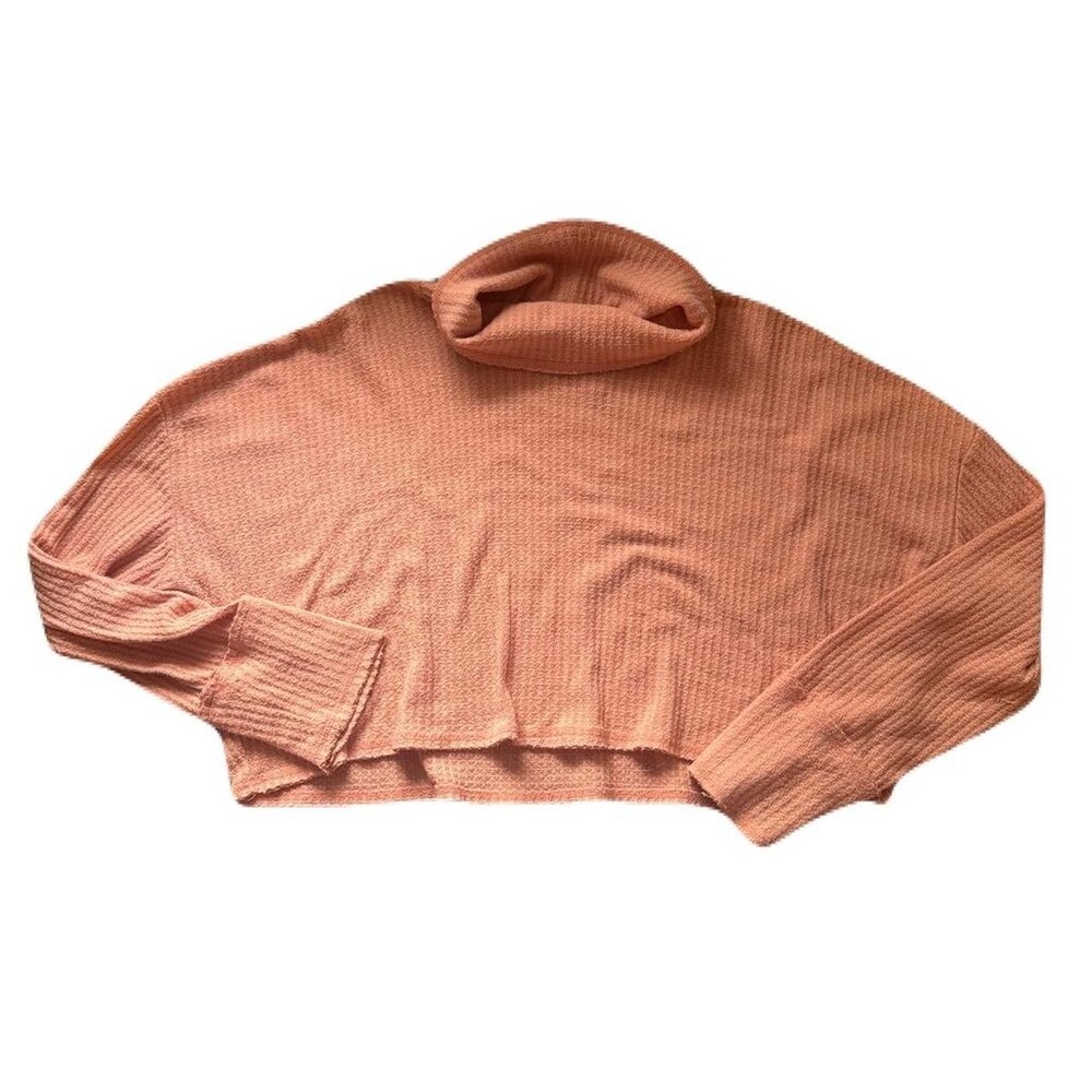 Wild Fable Women's Orange and Pink Jumper